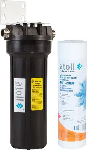 Корпус фильтра ½&quot;н x ½&quot;н Slim Line 10&quot; Atoll I-11SH-p MAX ATEFIN007