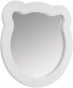 Зеркало Aquaton Каспер Мишка 50 белый матовый 1A283502CRE20, 3