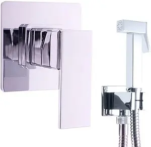 Гигиенический душ со смесителем Rav Slezak Loira хром LR542/1, 1