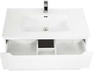 Тумба-умывальник подвесная BelBagno ETNA H-60 90 Bianco Lucido ETNA-H60-900-2C-SO-BL-P+, 3