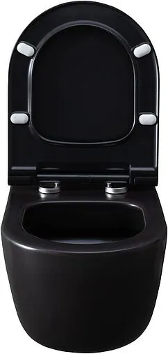Унитаз подвесной безободковый Allen Brau Priority черный матовый 4.31002.31