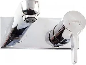 Смеситель для раковины из стены Hansgrohe Metris S хром 31162000 Смеситель для раковины из стены Hansgrohe Metris S хром 31162000, 3
