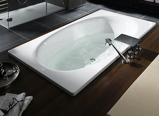Ванна стальная Kaldewei Ellipso Duo 190x100 mod. 230 anti-slip (полный)+easy-clean белый 286034013001