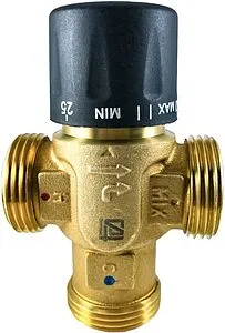 Трехходовой термостатический смесительный клапан ¾, 1" +20...+55°С Kvs 1.6 STI 01.02.0НР2ВР20 Трехходовой термостатический смесительный клапан ¾, 1" +20...+55°С Kvs 1.6 STI 01.02.0НР2ВР20, 2