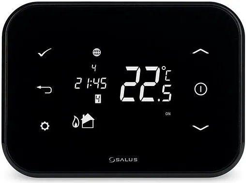Беспроводной комнатный терморегулятор Salus черный iT500