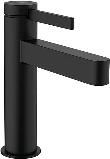 Смеситель для раковины Hansgrohe Finoris 110 чёрный матовый 76020670