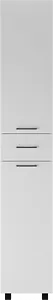 Шкаф-пенал напольный Айсберг Контраст 35 L белый DA2706P, 3