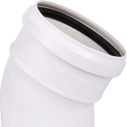 Отвод внутренний бесшумный D=110мм Угол 30° Sinikon 504051.K