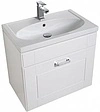 Тумба-умывальник Aquanet Рондо 70 белый 00189155+00185343
