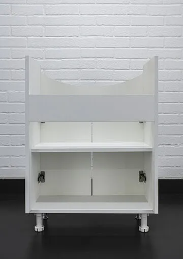 Тумба-умывальник напольный Айсберг Промо 60 белый DP2602T+4607152361513