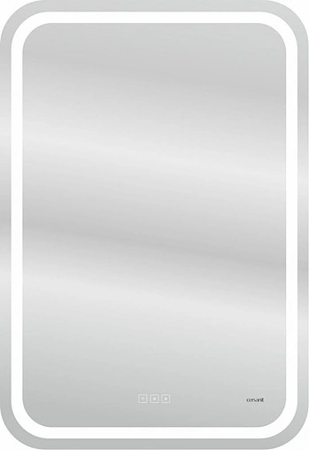 Зеркало с подсветкой Cersanit Led 051 Design Pro 55 с подогревом KN-LU-LED051*55-p-Os