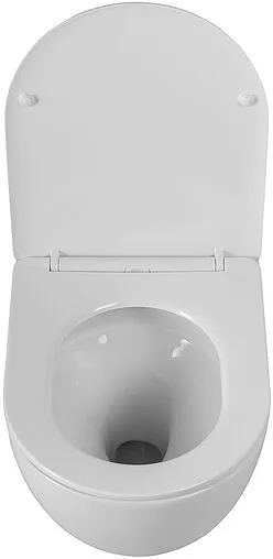 Унитаз подвесной безободковый BelBagno Sfera-R Tornado белый BB046CH-TOR/SC