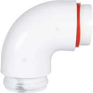 Колено для дымохода Ø 80/100мм ∠ 90° (Al) Rommer RCA-0080-800090, 5