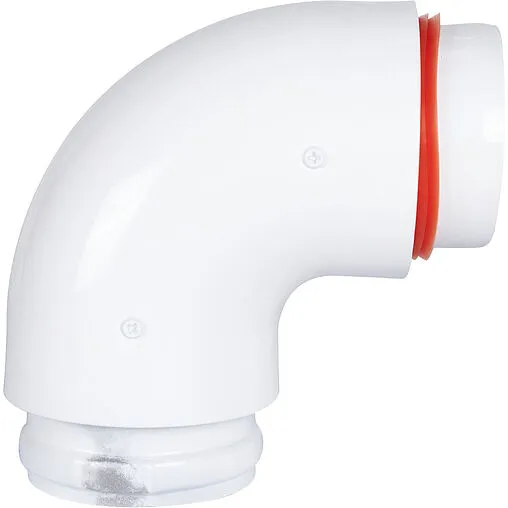 Колено для дымохода Ø 80/100мм ∠ 90° (Al) Rommer RCA-0080-800090