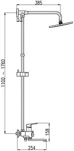 Душевая система со смесителем для ванны Rav Slezak Сolorado хром CO188.5/5 Душевая система со смесителем для ванны Rav Slezak Сolorado хром CO188.5/5, 2