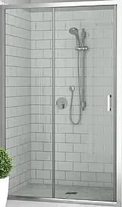 Дверь в нишу 1300мм прозрачное стекло Roltechnik Lega Line LLD2/1300 556-1300000-00-02, 1