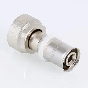 Муфта пресс с накидной гайкой 16мм x ¾"ек Valtec VTc.712.NE.1605 Муфта пресс с накидной гайкой 16мм x ¾"ек Valtec VTc.712.NE.1605, 3