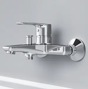 Смеситель для ванны Am.Pm Gem хром F90A10000 Смеситель для ванны Am.Pm Gem хром F90A10000, 4