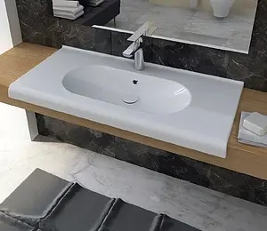 Раковина ISVEA Sentimenti 100 белый 10SM50100SV Раковина ISVEA Sentimenti 100 белый 10SM50100SV, 4