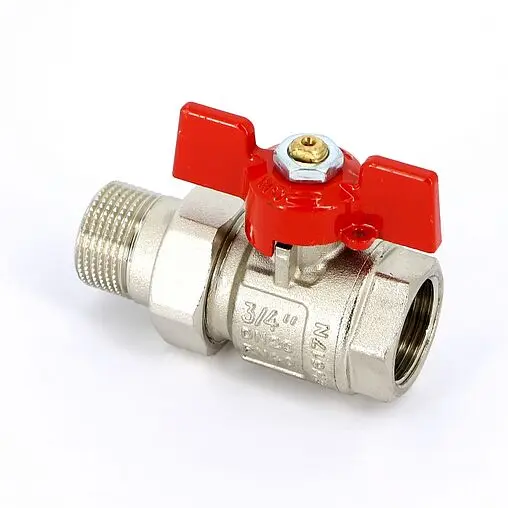 Кран шаровый с американкой ¾"в x ¾"н Uni-fitt 113T3000 Кран шаровый с американкой ¾"в x ¾"н Uni-fitt 113T3000