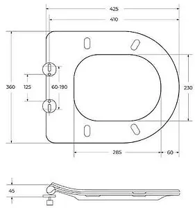 Комплект 5 в 1 BelBagno Loto BB070CHR/SC/SET.R.CR с кнопкой хром глянцевый Комплект 5 в 1 BelBagno Loto BB070CHR/SC/SET.R.CR с кнопкой хром глянцевый, 3