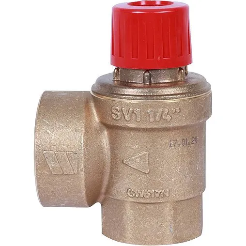 Клапан предохранительный 1¼&quot; 3 бар Stout SVS-0001-003032