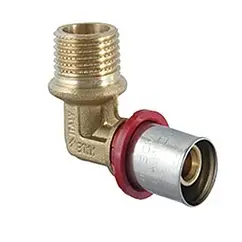 Уголок пресс переходной 20мм x ½"н Tdm Brass 16751220 Уголок пресс переходной 20мм x ½"н Tdm Brass 16751220