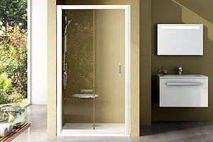 Дверь в нишу 1000мм прозрачное стекло Ravak Rapier NRDP2-100 L 0NNA010LZ1, 4