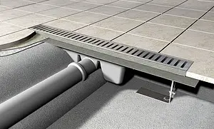 Лоток душевой 1150мм h=85мм 1.15л/сек AlcaPlast APZ1-1150, 5