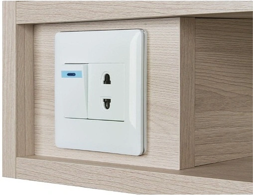 Шкаф-зеркало IDDIS Mirro 80 белый/дерево MIR8000i99