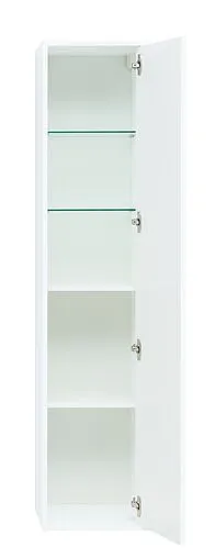 Шкаф-пенал подвесной Aquanet Lino 35 белый 00253909