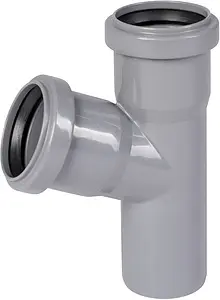 Тройник внутренний D=50x50мм Угол 67° Ostendorf HTEA 112300, 1