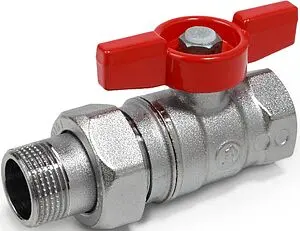 Кран шаровый с американкой ¾"в x ¾"н Giacomini R259X005 Кран шаровый с американкой ¾"в x ¾"н Giacomini R259X005, 1