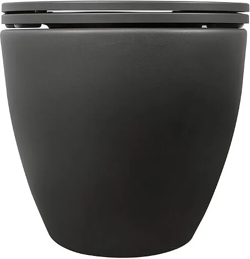 Унитаз подвесной безободковый ISVEA Infinity Vortex антрацит 10NF02003-2C