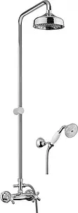 Душевая система со смесителем для душа Fiore Margot хром 26CR0620 Душевая система со смесителем для душа Fiore Margot хром 26CR0620, 1