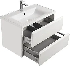 Тумба-умывальник подвесная Aquaton Римини 80 new белый 1A2267K1RN010 Тумба-умывальник подвесная Aquaton Римини 80 new белый 1A2267K1RN010, 5