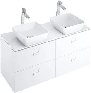 Тумба-умывальник подвесная Ravak Comfort 120 белый X000001377+X000001377+X000001381+, 1