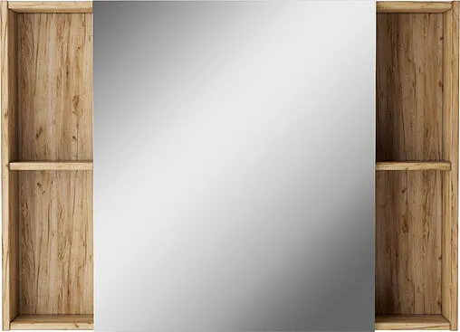 Шкаф-зеркало Домино Craft 100 дуб вотан DCr2206HZ