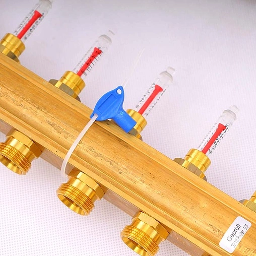 Группа коллекторная с расходомерами 6 отводов 1&quot;в/в x ¾&quot;ек Watts HKV/T 10004200