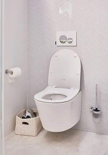 Унитаз подвесной безободковый Jacob Delafon Bastille Rimless белый EDAB102-00 Унитаз подвесной безободковый Jacob Delafon Bastille Rimless белый EDAB102-00