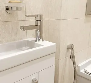 Смеситель для раковины с гигиеническим душем IDDIS Sena хром SENSB00i08 Смеситель для раковины с гигиеническим душем IDDIS Sena хром SENSB00i08, 3