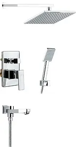 Душевая система со смесителем для ванны Timo Selene хром SX-3069/00SM (1113) Душевая система со смесителем для ванны Timo Selene хром SX-3069/00SM (1113), 1