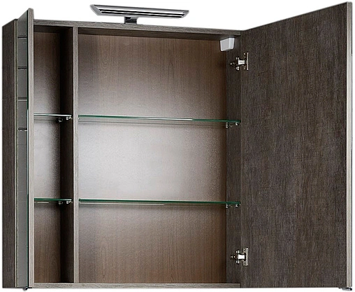 Шкаф-зеркало Aquanet Эвора 80 R дуб антик 00182741 Шкаф-зеркало Aquanet Эвора 80 R дуб антик 00182741