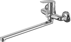 Смеситель для ванны с длинным изливом Milardo Niagara хром NIASBLCM10 Смеситель для ванны с длинным изливом Milardo Niagara хром NIASBLCM10, 1