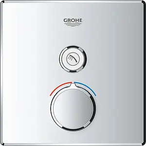 Смеситель для душа скрытого монтажа Grohe Grohtherm SmartControl хром 29147000, 2