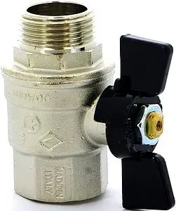 Кран шаровый 1"в x 1"н Bugatti Oregon 03070070 Кран шаровый 1"в x 1"н Bugatti Oregon 03070070, 4