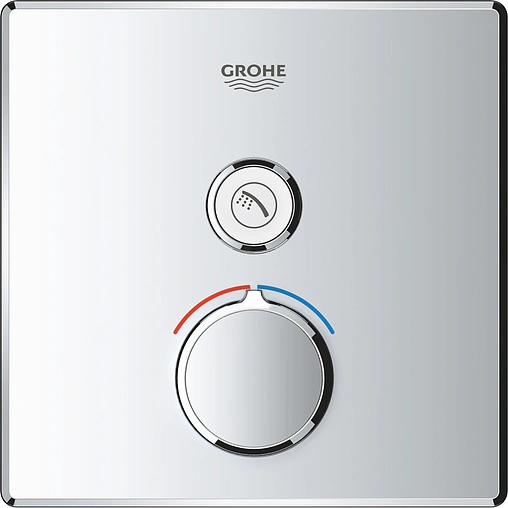 Смеситель для душа скрытого монтажа Grohe Grohtherm SmartControl хром 29147000
