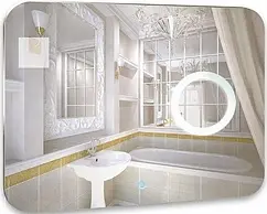 Зеркало с подсветкой Continent Fusion Led 100 ЗЛП79