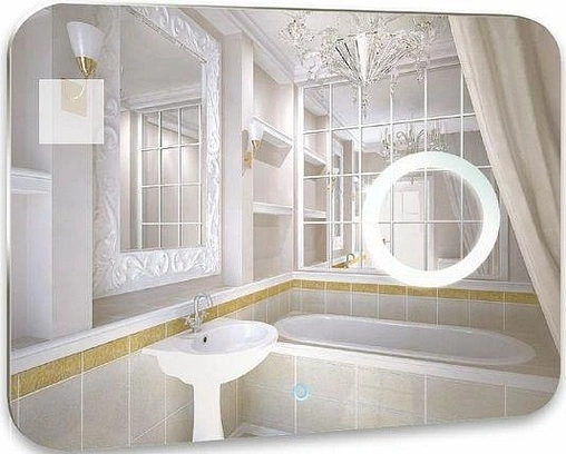 Зеркало с подсветкой Continent Fusion Led 100 ЗЛП79