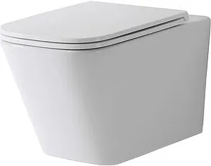 Унитаз подвесной безободковый TECEspring S Tornado белый 9700996, 1